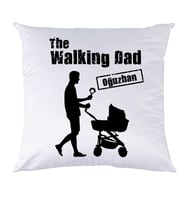 Biresimden Babalar Günü Hediyesi Walking Dad İsimli Babaya Hediye Yastık