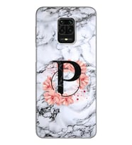 Mermer Tasarım Süper Şeffaf Silikon Telefon Kılıfı Xiomai Redmi Note 9 Pro - Not
