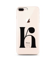Iphone 7 Plus Harf Tasarımlı Telefon Kılıfı K-Harfi 