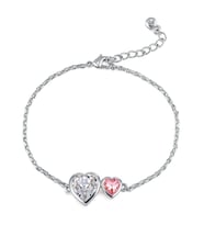 Monemel Swarovski Taşlı Bileklik (Altın Kaplama) Sevgililer Günü Hediyesi