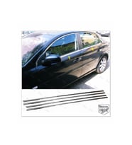 Opel Vectra C Krom Cam Çıtası  4 Prç. 2002 Üzeri P. Çelik