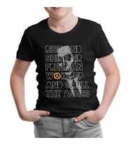 Half Life 2 - Rise and Shine  Siyah Çocuk Tshirt