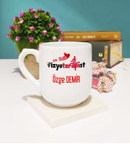 Mesajlı Fizyoterapist Kupa Bardak