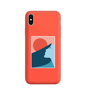 Turuncu Lansman Kılıf iPhone XS