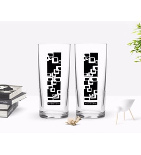 BK Gift Kişiye Özel Renkli Baskılı İsimli Tasarımlı İkili Rakı Bardağı Seti-121 (Beyaz)