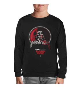 Star Wars - Join the Dark Side Siyah Çocuk Sweatshirt