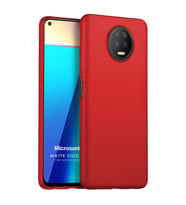 Microsonic Matte Silicone Infinix Note 7 Kılıf Kırmızı