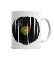 Retro Müzik Kupa Bardak Porselen