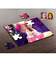 BK Gift Kişiye Özel Kız Kardeşler Karikatürlü Ahşap Puzzle-3