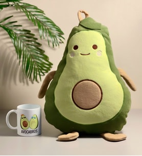 Avokado Yastık Ve Bro Best Friends Forever Tasarımlı Kupa Set