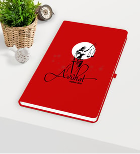 BK Gift Kişiye Özel Avukat Temalı Kırmızı Defter - 10