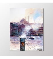 Arty Tablo Suluboya, Gemi Bacasından Tablo (Karışık)