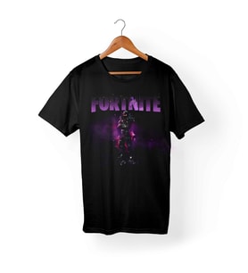 Fortnite Çocuk Siyah Tişört