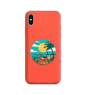 Turuncu Lansman Kılıf iPhone XS