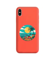 Turuncu Lansman Kılıf iPhone XS