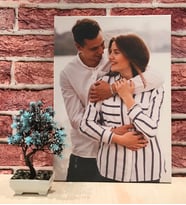 Jet Baskı Kişiye Özel Fotoğraflı Kanvas Tablo, Sevgiliye Hediye, Arkadaşa Hediye, Kardeşe Hediye, Doğum Günü Hediyesi, Yıl Dönümü Hediyesi