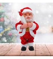 Işıklı ve Müzikli Noel Baba - 17,50 cm x 9,00 cm (STD)
