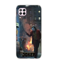 Joker Tasarımlı Süper Şeffaf Silikon Telefon Kılıfı Huawei P40 Lite