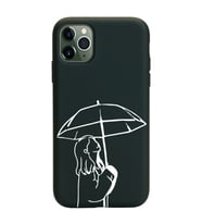 Iphone 11 Pro Çizgi Tasarımlı Siyah Lansman Telefon Kılıfı