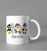 Looney Tunes Çizgi Film Kupası Kişiye Özel