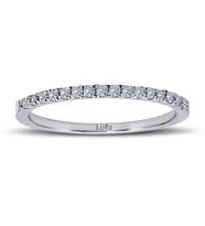 Lova 0,15 Karat Pırlanta Yarımtur Yüzük - 1030147