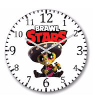 Brawl Stars  Poco Duvar Saati Bombeli Gercek Cam