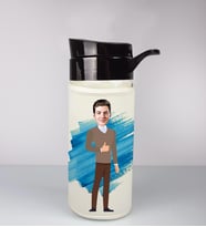 Kişiye Özel Karikatürize Matara 94307