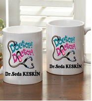 Kişiye Özel Doctor Kupa Bardak