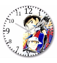 Champion Friends Tsubasa Duvar Saati Bombeli Gercek Cam