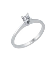 Sirius F Renk 0,15 Karat Pırlanta Tektaş Yüzük 0733R0002