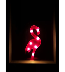 Flamingo Tasarımlı Masa Lambası
