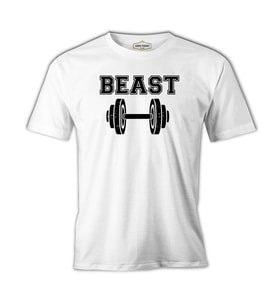 Beauty and the Beast - Beast Beyaz Erkek Tshirt
