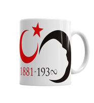Atatürk  Kupa  Bardak Porselen