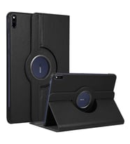 Microsonic Huawei MatePad 10.4'' Kılıf 360 Rotating Stand Deri Siyah