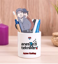 Anestezi Teknikeri Seramik Kalemlik