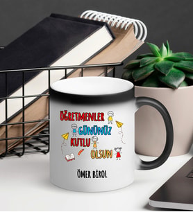 Öğretmenler Günü Hediyesi Sihirli Kupa Bardak