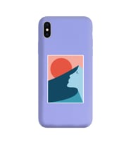 Mor Lansman Kılıf iPhone XS