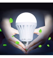 Pazariz 9 Watt Şarjli Led Ampul Seyyar Ampul 4 Adet Beyaz