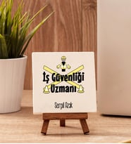 İş Güvenliği Uzmanına Hediye Taş Dekor