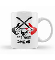 Get Your  Rock Kupa Bardak Porselen