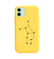 Başak Burcu (Virgem) Yıldız Haritası Tasarımlı Kılıf iPhone 11 