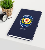 BK Gift Kişiye Özel Polis Çevik Kuvvet Temalı Lacivert Defter