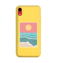 Sarı Lansman Telefon Kılıfı Iphone XR