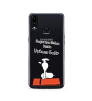 Snoopy Tasarımlı Süper Şeffaf Silikon Telefon Kılıfı Samsung A10s