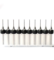 SCHULZZ 10 PARÇA 0.80 MM DREMEL UYUMLU MATKAP UCU KARBÜR DELME MİKRO (Karışık)