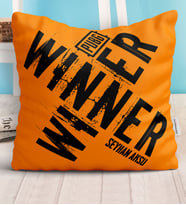 BK Gift Kişiye Özel PUBG Yastık - 14 (Beyaz)