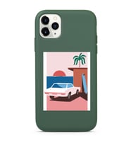 Koyu Yeşil Lansman Kılıf iPhone 11 Pro Max