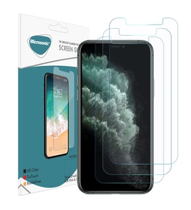 Microsonic Apple iPhone 11 Pro Max Ekran Koruyucu Nano Cam (3'lü Paket)