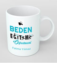 Kişiye Özel Beden Eğitimi Öğretmeni Kupa Bardak