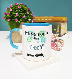 Mekatronik Mühendisi Kupa Bardak Mavi